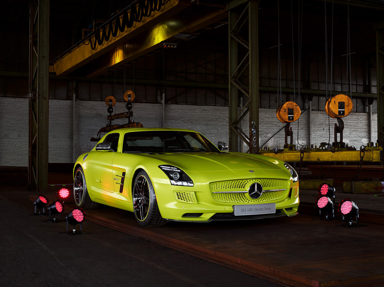 Mercedes SLS AMG ED Nylon Magazine