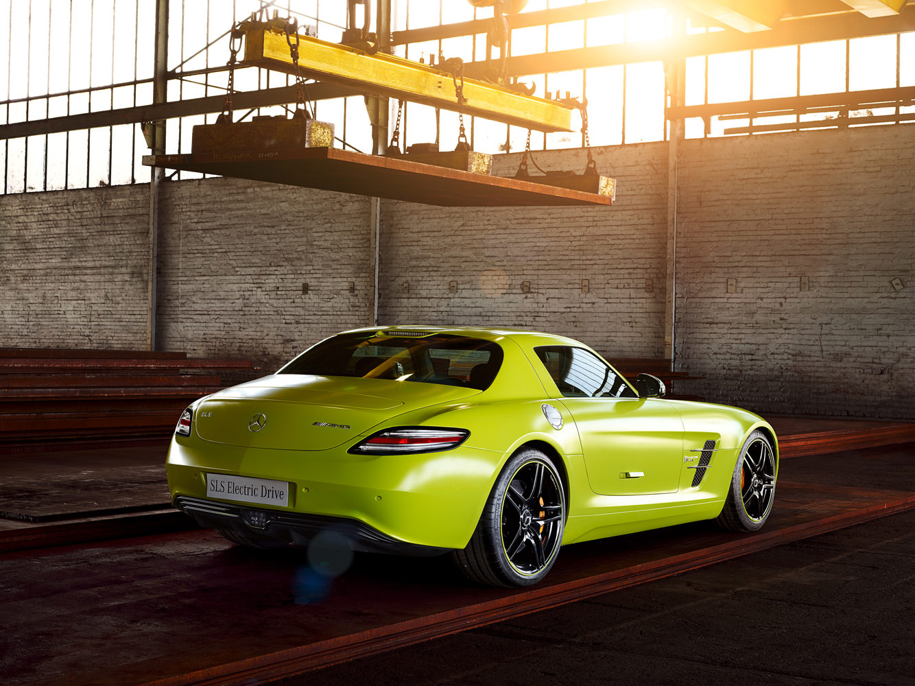 Mercedes SLS AMG ED Nylon Magazine