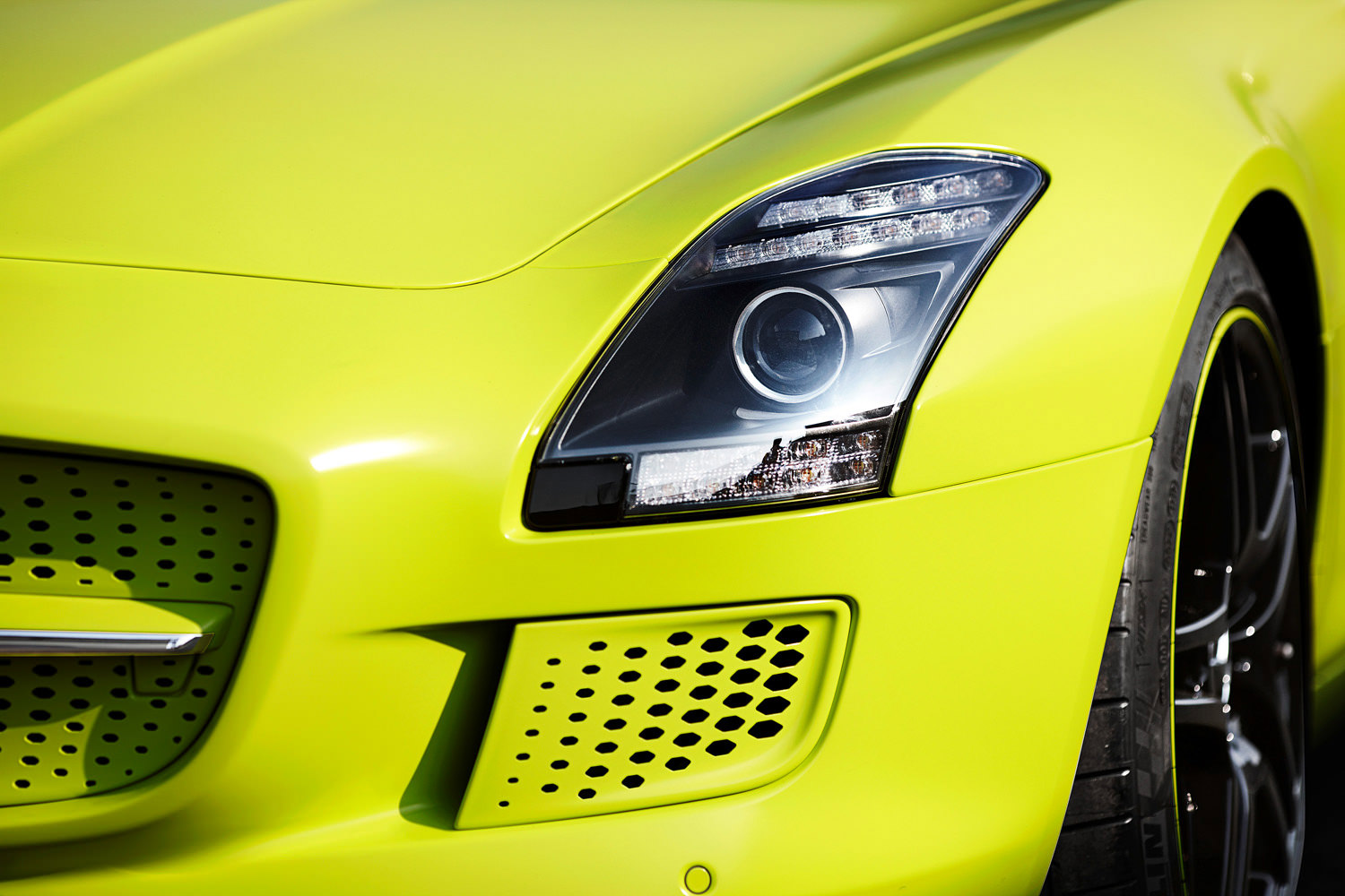 Mercedes SLS AMG ED Nylon Magazine