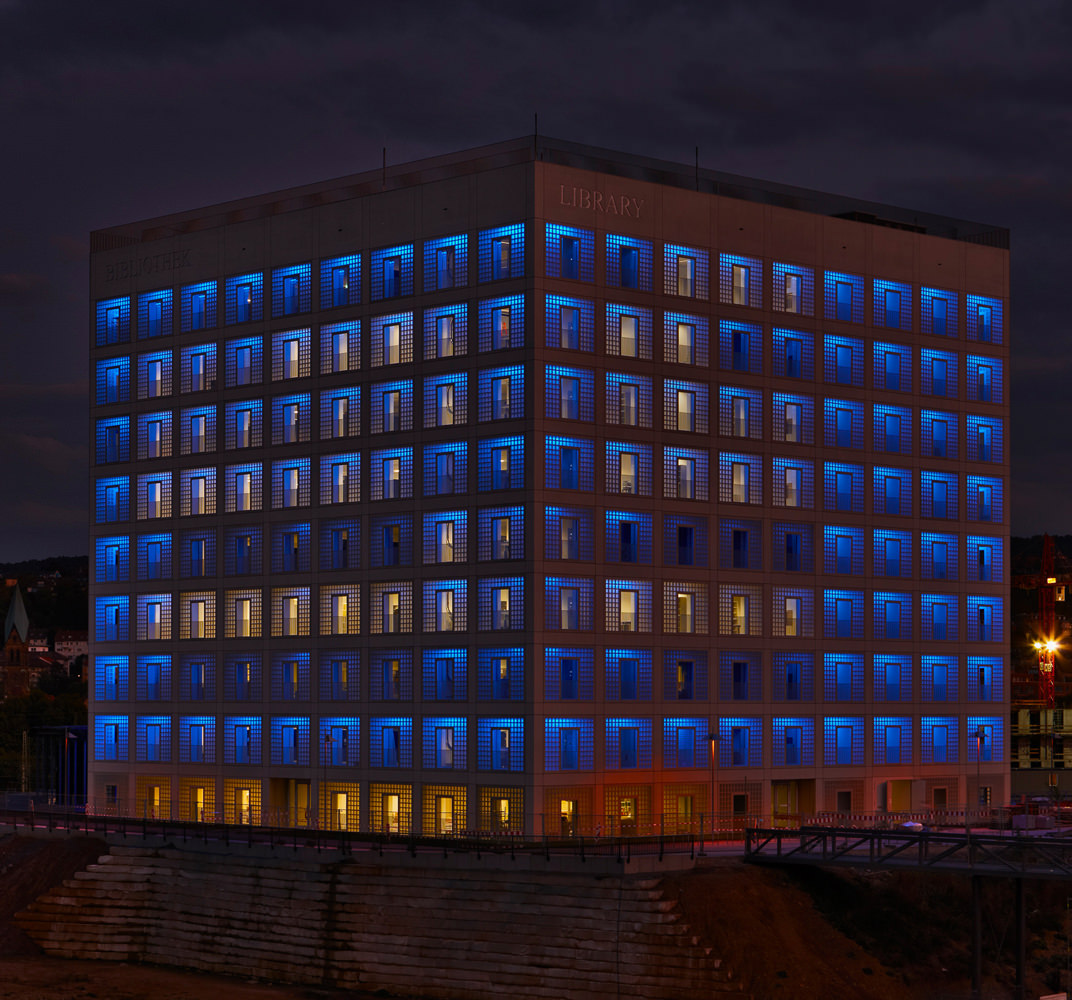 Public Buildings Stadtbibliothek, Stuttgart